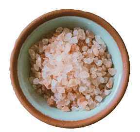 Himalayan edible pink salt